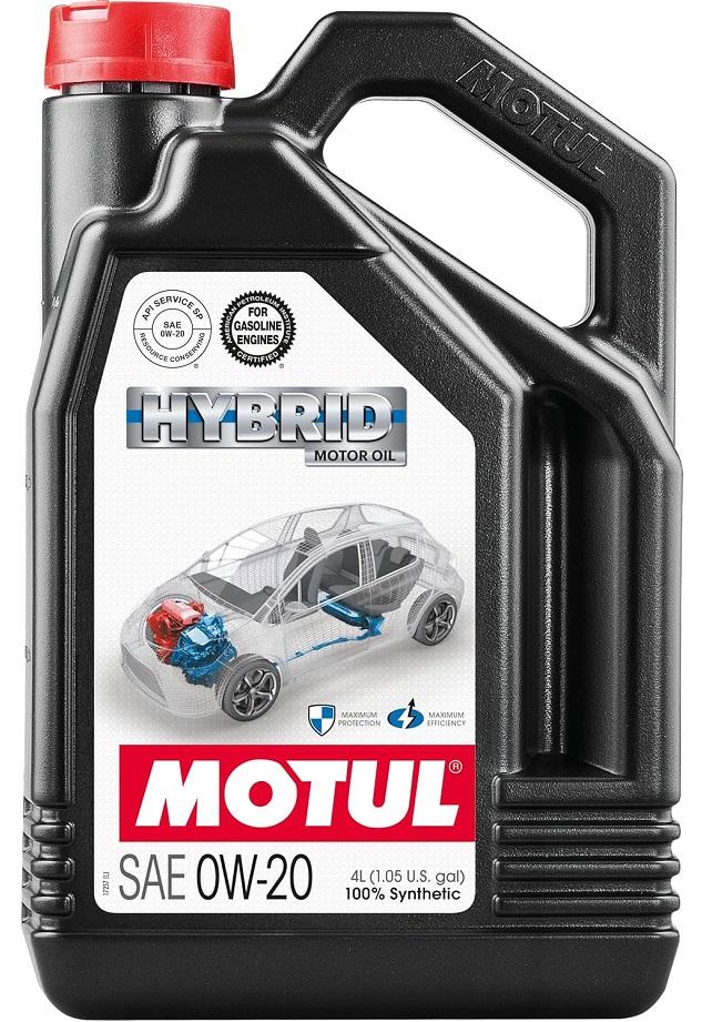 Ulei de motor sintetic MOTUL HYBRID 0W20, 4 litri